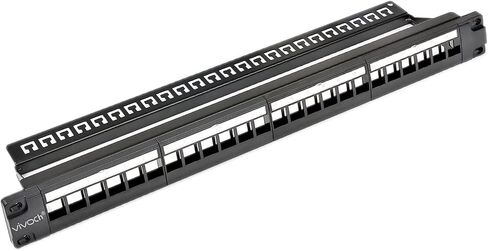 2U 48 Ports FTP Patch Plant Frame Modular Barner Wallmount أو Rackmount Blank Keystone Jack Patch Plant in Kuwait