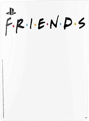Skinit Schecal Gaming Gaming Skin متوافق مع حزمة الإصدار الرقمي PS5 - تصميم أيقونات Warner Bros Classic Friends المرخصة رسميًا in Saudi Arabia