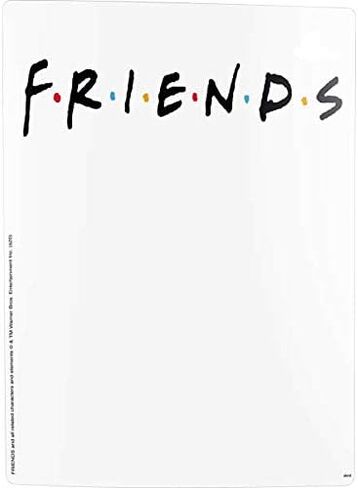 Skinit Schecal Gaming Gaming Skin متوافق مع حزمة الإصدار الرقمي PS5 - تصميم أيقونات Warner Bros Classic Friends المرخصة رسميًا in Saudi Arabia