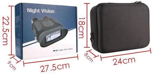 Monoculars Telescope High Power Telescope, Binoculars Large-Screen High-Definition Digital Video Camera Black and White Dual- Security Binoculars in Saudi Arabia