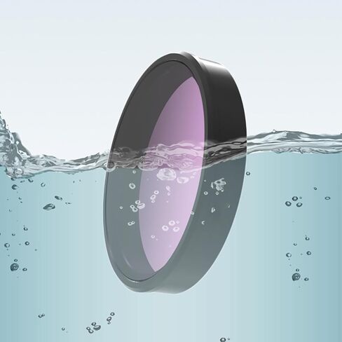 EBTOOLS CPL Filter for Action 5 Pro 4 3, Circular Polarizer Filter with HD Coating Optical Glass, Direct Buckle Mount, Use for Reduce Reflection, Enhance Contrast in Saudi Arabia