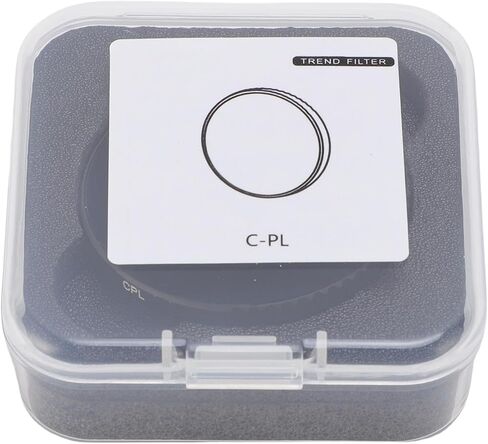 EBTOOLS CPL Filter for Action 5 Pro 4 3, Circular Polarizer Filter with HD Coating Optical Glass, Direct Buckle Mount, Use for Reduce Reflection, Enhance Contrast in Saudi Arabia