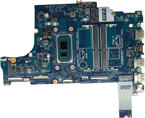 استبدال الكمبيوتر المحمول Motherboard GDI4A LA-K034P لـ Dell Inspiron 3501 System Board I5-1135G7 Processor 04C7JW 4C7JW in Saudi Arabia
