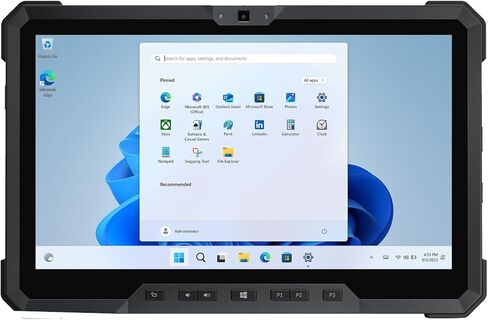 Dell Latitude 7212 PC Rugged Extreme Tablet PC ، 11.6 "FHD Touch ، I7-8650U حتى 4.20 جيجا هرتز VPRO ، قابلة للقراءة في الهواء الطلق ، ذاكرة الوصول العشوائي 16 جيجابايت ، 512GB NVME SSD ، USB-C ، 4G LTE ، GPS المخصص ، WebCAM ، Window 11 (متجدد) in Kuwait