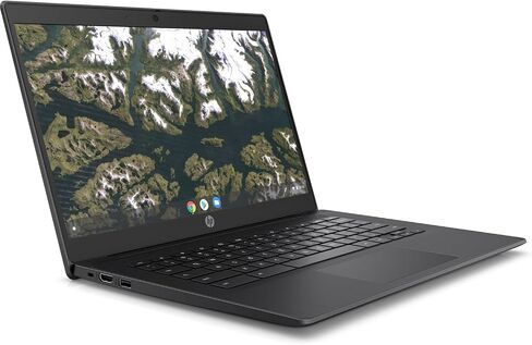 HP Chromebook 14 G6 14 "HD (1366 × 768) Intel Celeron N4020 Processor 4GB LPDDR4 RAM 32GB EMMC 1.1 GHZ Intel UHD GRATH in Kuwait
