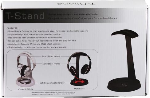 Navitech Steel Metal on Ear and Over Ear Gaming Headset/Headphones Stand/حامل متوافق مع Turtle Beach Elite 800 in Saudi Arabia