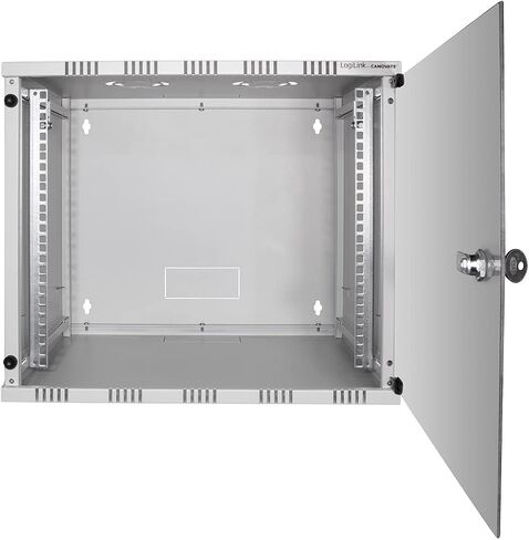 W09A40G ECO Wall Cabinet 9HE (400 mm Depth), Flat Pack (unmounted), 48.26 cm (19 Inches) Light Grey in Saudi Arabia