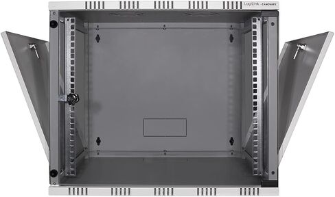 W09A40G ECO Wall Cabinet 9HE (400 mm Depth), Flat Pack (unmounted), 48.26 cm (19 Inches) Light Grey in Saudi Arabia