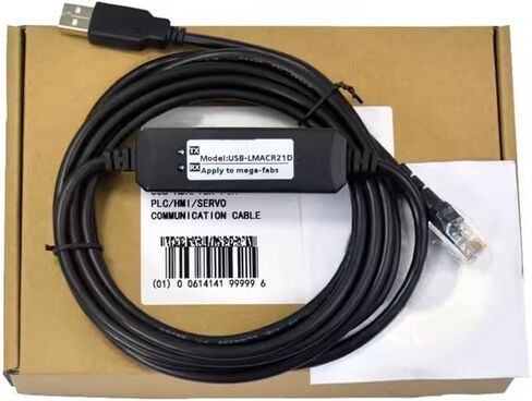 USB-LMACR21D Applicable Servo Drive Debugging Cable Communication Download Cable Dual Chip Design Industrial Grade 3m in Saudi Arabia