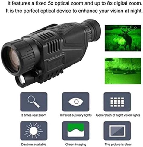 Monoculars Telescope High Power Digital Telescope with Camera Long Range Photo Recording Video Recording Easy to Operate with Carrying Bag Binoculars in Saudi Arabia