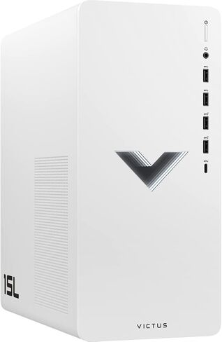 HP Victus Gaming Desktop 2023 Intel Core I7-12700f 12-Core Nvidia Geforce GTX 1660 Super 6GB GDDR6 32GB DDR4 1TB SSD Bluetooth 5 Display Port Wi-Fi Windows 11 Pro 1xHdmi V2.1 White in Saudi Arabia