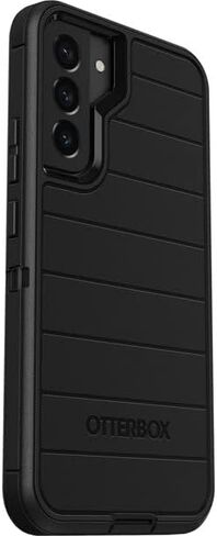 حافظة OtterBox Defender Pro ومشبك حزام/حامل لهاتف Samsung Galaxy S22 Plus (ليس موديلات S22 أو S22 Ultra) (أرجواني سعيد) in Kuwait