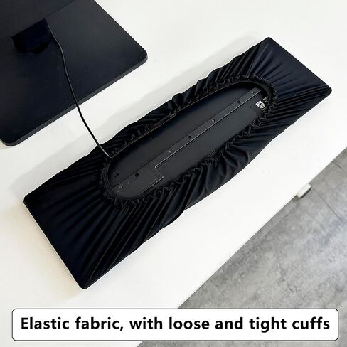 3-Piece Computer Dust Cover Set - Waterproof & Dustproof with Elastic Fabric, Includes mainframe Case, Keyboard & 19-27 Inch Monitor Covers , (Mainframe Case Cover ONLY) in Saudi Arabia