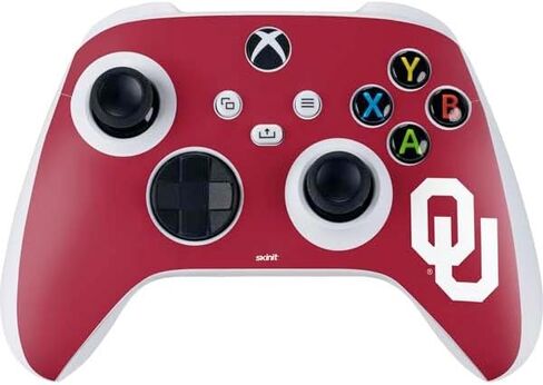Skinit Schecal Gaming Gaming Skin متوافق مع وحدة تحكم Sbox Series S - جامعة أوكلاهوما بومر المرخصة رسميًا in Saudi Arabia