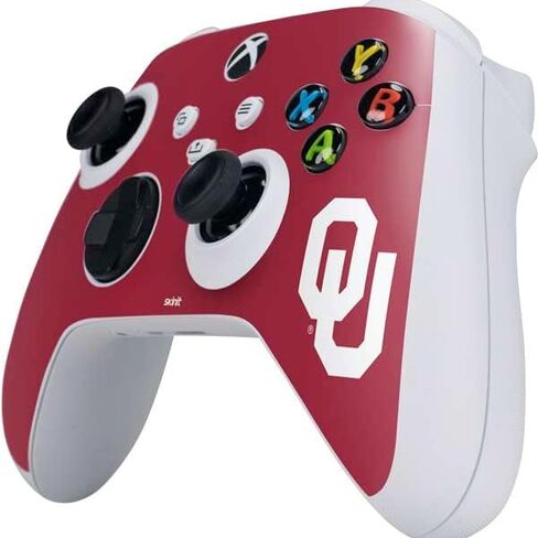 Skinit Schecal Gaming Gaming Skin متوافق مع وحدة تحكم Sbox Series S - جامعة أوكلاهوما بومر المرخصة رسميًا in Saudi Arabia