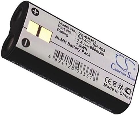 800mAh/2.4V Replacement Battery for Olympus BR-402, BR-403 DS-2300, DS-3300, DS-4000, DS-5000, DS-5000ID in Kuwait