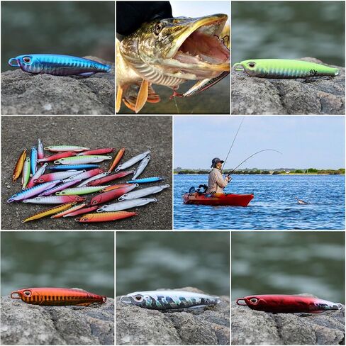 Fishing Lures Sinking Metal Spoons Miniature Fishing Lures Without Hooks 40G 5PCS in Saudi Arabia
