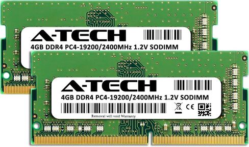 A-Tech 8GB RAM لـ HP 22-DD0224 ، 24-CB0010 All-in-One Desktop | DDR4 2400MHz PC4-19200 SODIMM 1.2V 260-PIN NONCC SO-DIMM ترقية in Kuwait