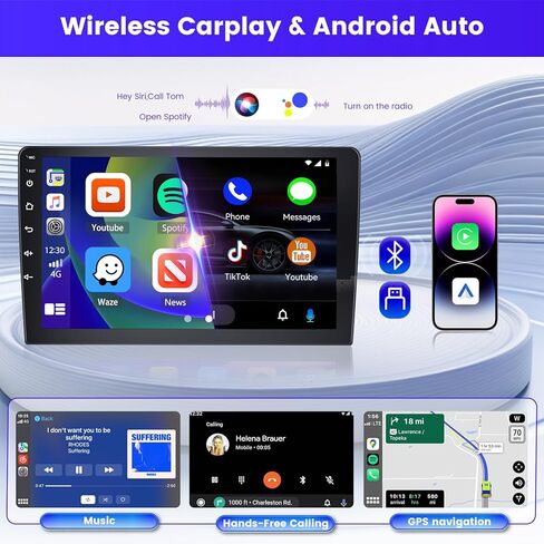 2+64g راديو لنيسان روج Qashqai 2008-2013 Carplay Stereo Android 15 Car Radio 9 "شاشة تعمل باللمس Auto Camera GPS FM RDS DSP 26UI in Saudi Arabia