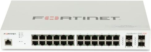 Fortinet Fortiswitch FS-224E-Poe Layer 2/3 Poe+ Switch 224e-Poe (متجدد) in Saudi Arabia