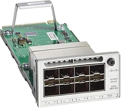C9300-NM-8X Catalyst 9300 8 x 10GE Network Module (New Sealed) in Saudi Arabia