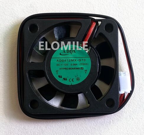 New AD0412MX-G70 ELOMILE Fan AD0412MX-G70 DC12V 0.08A 4CM 4010 Cooling Fan in Saudi Arabia
