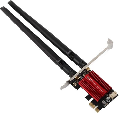 7265AC Pro PCIe WiFi Card 1200Mbps Band 2.4GHz 5GHz مع 4.0 لـ 7 8 10 11 in Kuwait