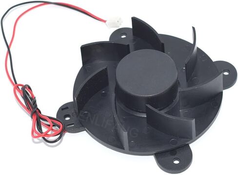 جديد لـ YT8025L JSF8025MS 12V 0.28A 2PIN M4-7G YUTON CAR الثلاجة صامتة 8025 مروحة تبريد الفراشة in Kuwait