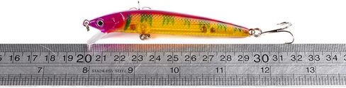 10pcs Minnow Fishing Lures Crankbaits, Fishing Lures Hard Baits Swimbaits, Minnow Topwater Baits in Saudi Arabia