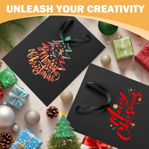 OfficeCastle 16.5" Extra Large Gift Bags with Tissue Paper, 16.5x6x12 Inch (42x15x30cm), 2 Pack Birthday Bags in Kuwait