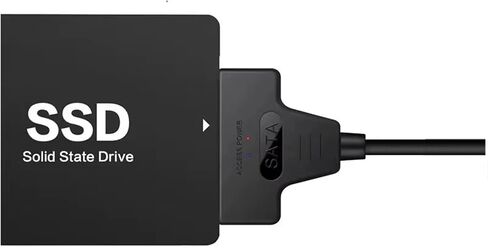 SATA USB 3.0 TY> PE C إلى كابل محول محول USB3.0 محول القرص الصلب لمحول الدبوس 2.5 3.5 بوصة HDD SSD (USB 2.0) in Saudi Arabia