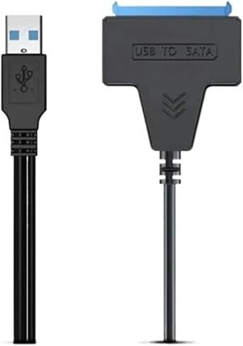 SATA USB 3.0 TY> PE C إلى كابل محول محول USB3.0 محول القرص الصلب لمحول الدبوس 2.5 3.5 بوصة HDD SSD (USB 2.0) in Saudi Arabia