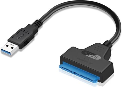 SATA USB 3.0 TY> PE C إلى كابل محول محول USB3.0 محول القرص الصلب لمحول الدبوس 2.5 3.5 بوصة HDD SSD (USB 2.0) in Saudi Arabia
