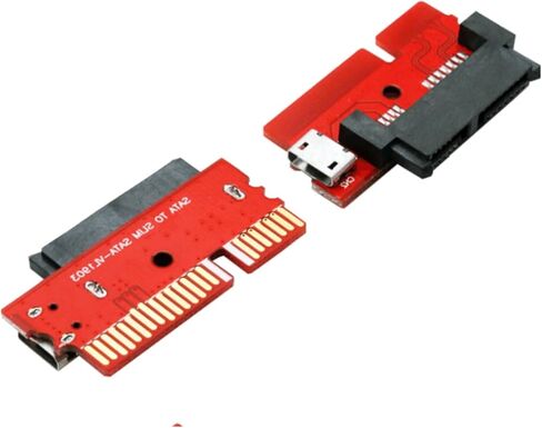 SATA Adapter 7+6 13pin Female Male to Serial ATA 7+15 22pin Adapter for Desktop HDD CD-ROM Hard Disk Drive in Saudi Arabia