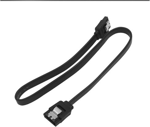 CABLE SATA 3.0 SOL*/ID DASK DISK DATA Serial Data Cable متعددة المواصفات مرنة SATA CABLE DISK متوافق مع أجهزة SATA (أسود) in Saudi Arabia