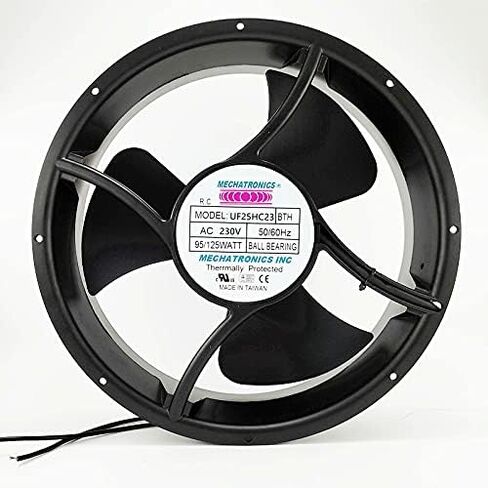 UF25HC23-BTH AC230V 95/125W 850CFM 65DB 254 × 107 مم مروحة in Kuwait