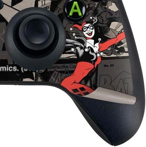 Skinit Decal Gaming Skin Compatible with Xbox Series X Bundle - Officially Licensed DC Comics Harley Quinn Logo Pattern Design in Saudi Arabia