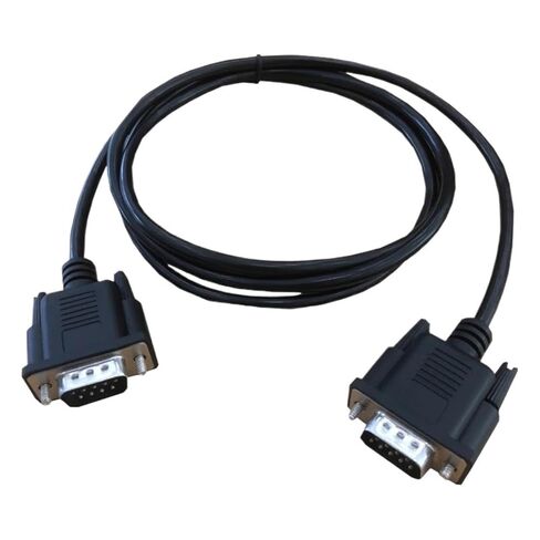 DB9 كابل التسلسلي ذكر إلى ذكر إلى أنثى إلى أنثى RS232 9 ثقب الاتصال المباشر 1.5m 3M (1.5 متر ، أنثى إلى أنثى) in Kuwait