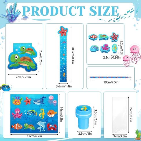 PerKoop 168 Pcs Dog Party Favors Set with Dog Mini Notebook Pencil Sticker Stamp Stationery Animals Party Favor for Puppy Pet Theme Classroom Prizes Goody Bags Piñata Stuffers School Supplies in Saudi Arabia