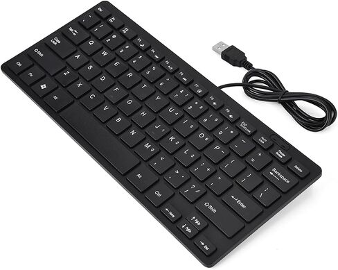 Industrial-Grade Rigid Water Resistant USB Keyboard for GoDex Systems - Compact Design (1-1/2" H × 4-3/4" L × 11" W) - Ideal for Harsh Environments, Manufacturing, and Outdoor Use - Pack of 1 in Saudi Arabia