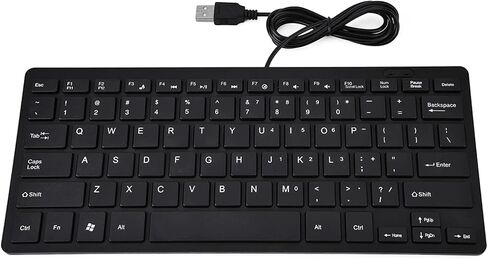Industrial-Grade Rigid Water Resistant USB Keyboard for GoDex Systems - Compact Design (1-1/2" H × 4-3/4" L × 11" W) - Ideal for Harsh Environments, Manufacturing, and Outdoor Use - Pack of 1 in Saudi Arabia