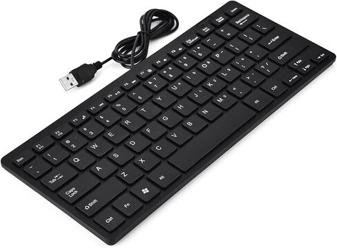 Industrial-Grade Rigid Water Resistant USB Keyboard for GoDex Systems - Compact Design (1-1/2" H × 4-3/4" L × 11" W) - Ideal for Harsh Environments, Manufacturing, and Outdoor Use - Pack of 1 in Saudi Arabia