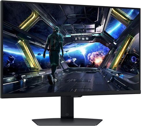 Samsung Odyssey G7 (G70D) 32" 4K UHD IPS Monitor with 1ms Response Time, Anti Glare, Flicker Free, VESA Mount (100mm), HDMI & Dockztorm USB Port Expander, Black (LS32DG702ENXZA) in Kuwait