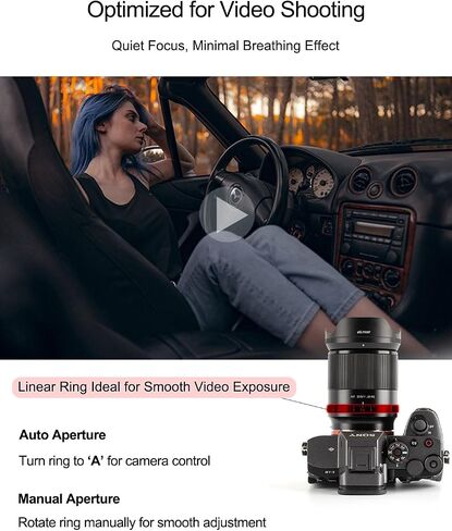VILTROX 28mm F1.8 Full Frame Lens Auto Focus Lens for Nikon Z Mount Mirrorless Cameras Z5 Z50 Z6 Z6Ⅱ Z7 Z7Ⅱ ZFC Z30 Z9 Z8 in Saudi Arabia