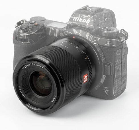 VILTROX 28mm F1.8 Full Frame Lens Auto Focus Lens for Nikon Z Mount Mirrorless Cameras Z5 Z50 Z6 Z6Ⅱ Z7 Z7Ⅱ ZFC Z30 Z9 Z8 in Saudi Arabia
