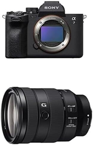 Sony Alpha 7 IV Full-frame Mirrorless Interchangeable Lens Camera + Sony - FE 24-105mm F4 G OSS Standard Zoom Lens (SEL24105G/2) (Renewed) in Saudi Arabia