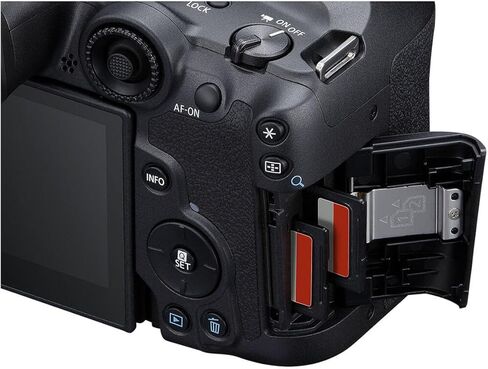 Canon EOS R7 Mirrorless Camera w/18-150mm Lens + 2pc Sandisk 64GB Ultra Memory Card + Camera Case + More (18pc Bundle) (Renewed) in Saudi Arabia