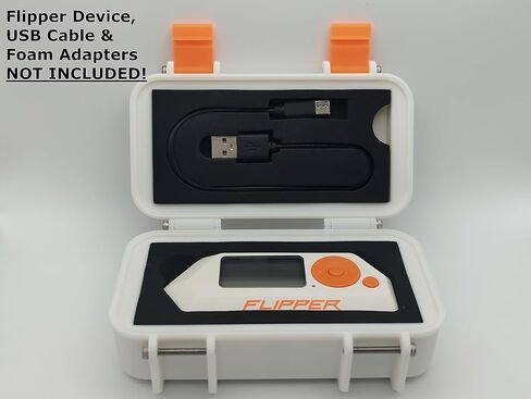 Stealth Flipper Zero Case - Strong Pelican Style 3D Printed Box with Fitted Adapters in Saudi Arabia