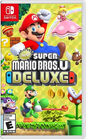 New Super Mario Bros. U Deluxe - Nintendo Switch (Renewed) in Saudi Arabia