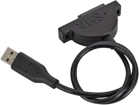 M1NI SATA II CD/DVD-ROM محرك محرك 13PIN محول 7+6 USB 2.0 إلى M1NI SATA Cable Digital Cables عالية السرعة in Saudi Arabia